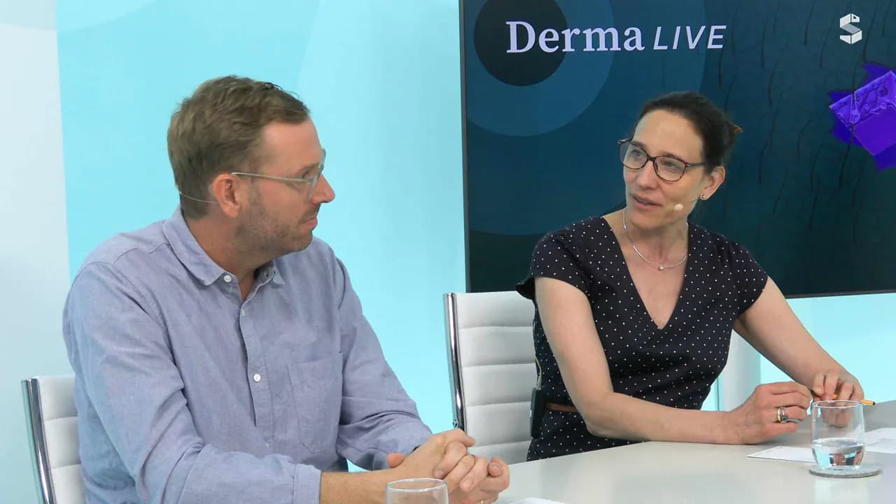 DermaLIVE-Talkrunde im STREAMED UP TV-Studio