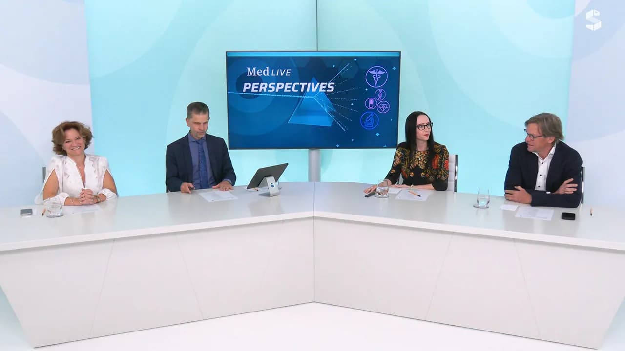 medLive Perspectives-Talkrunde im STREAMED UP TV-Studio