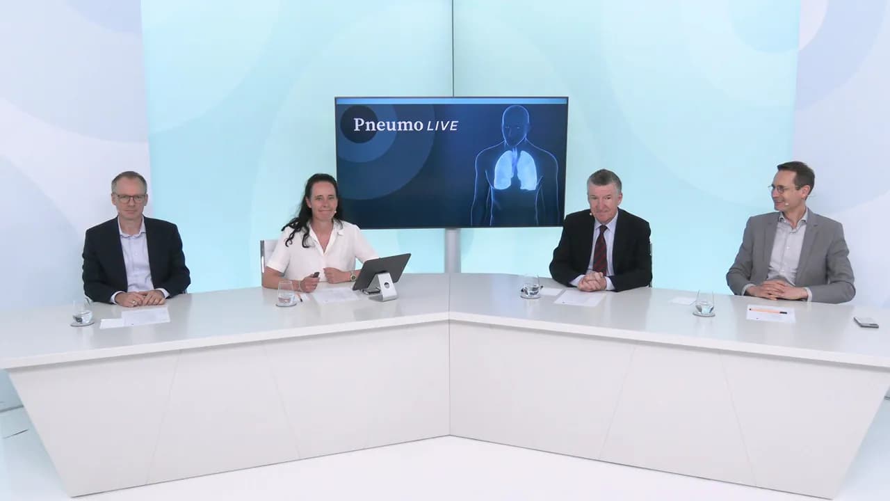 PneumoLive-Talkrunde im STREAMED UP TV-Studio